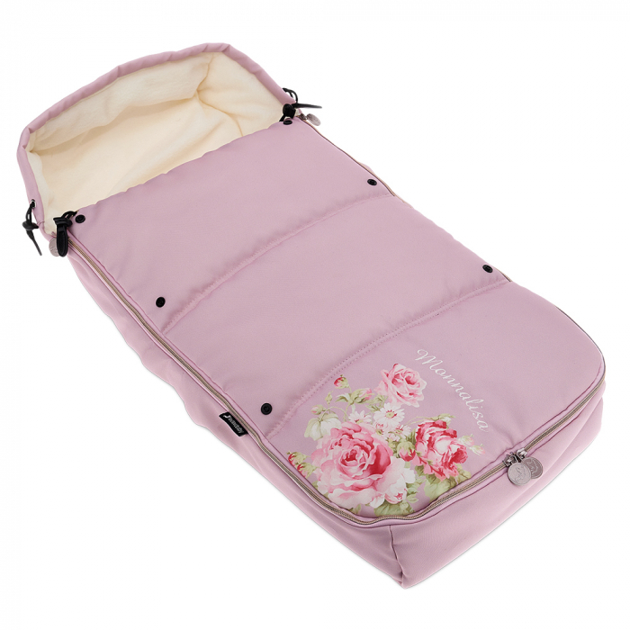 Husa de picioare Leclerc Baby colectia Monnalisa Antique Pink - Resigilat