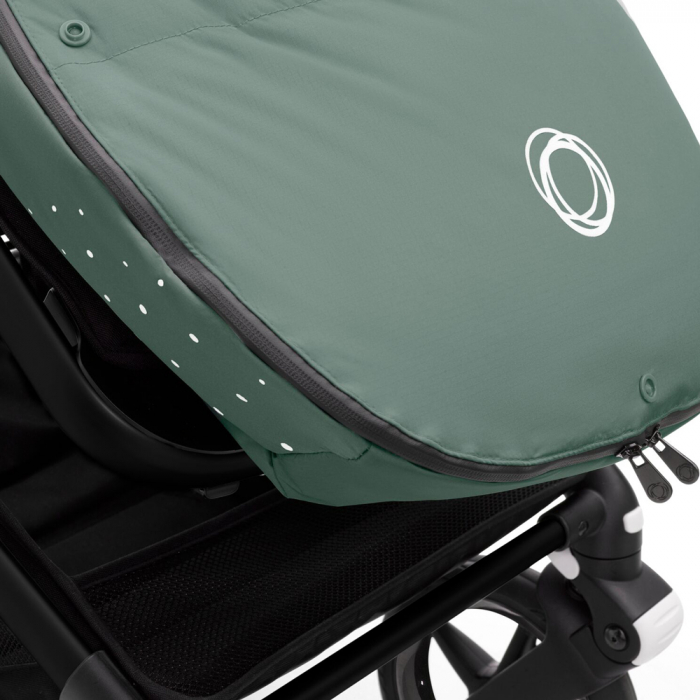 Husa de picioare performance winter carucior Bugaboo Pine Green [6]