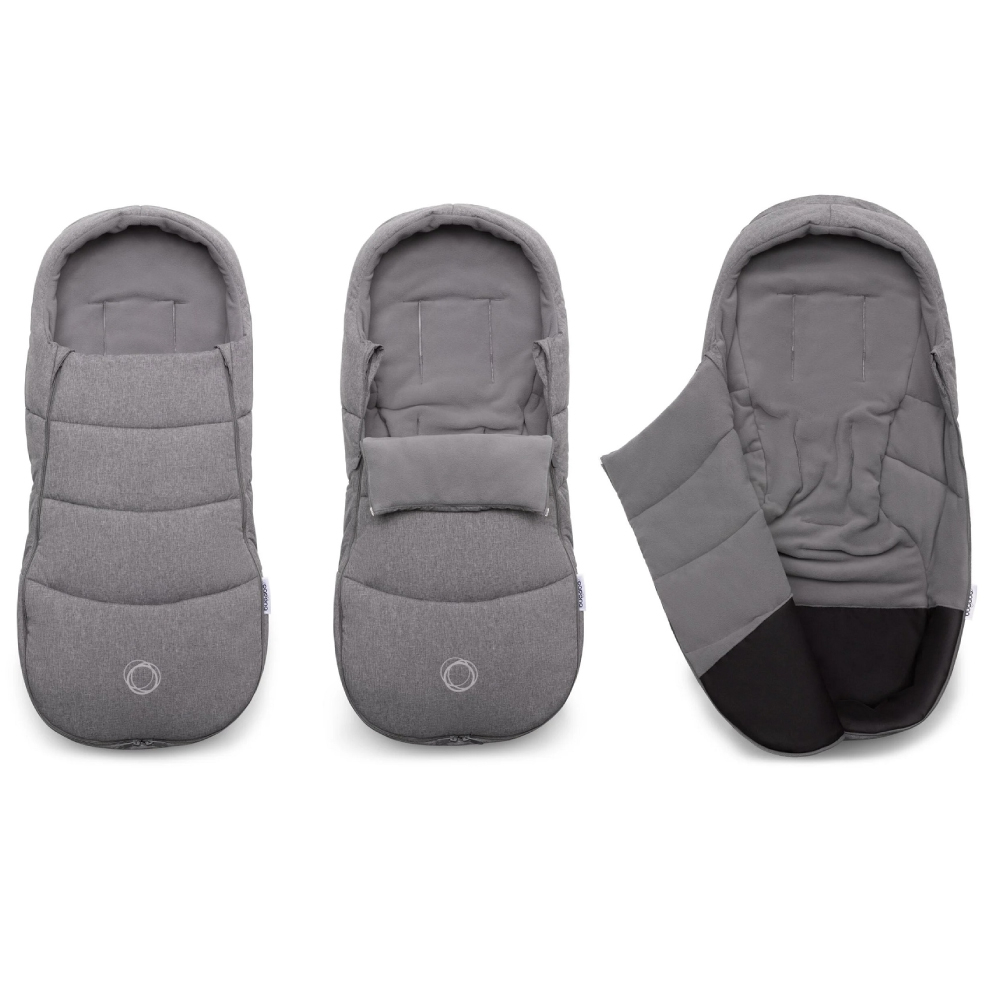 Husa de picioare universala carucior Bugaboo Grey Melange-resigilat [2]