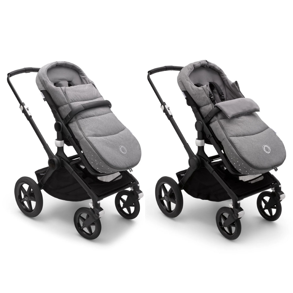 Husa de picioare universala carucior Bugaboo Grey Melange-resigilat [3]