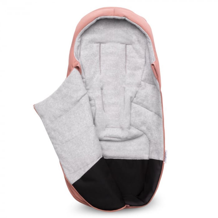 Husa de picioare universala carucior Bugaboo Evening Pink [3]