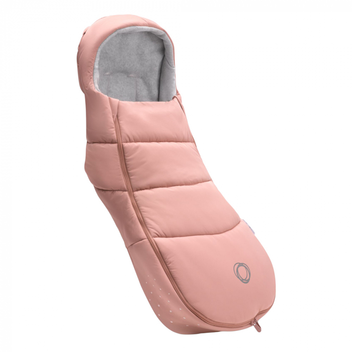 Husa de picioare universala carucior Bugaboo Evening Pink - Resigilat