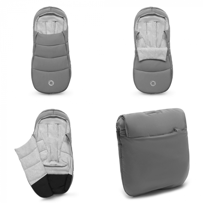 Husa de picioare universala carucior Bugaboo Midnight Black - Resigilat [2]
