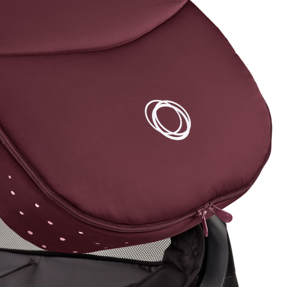 Husa de picioare universala carucior Bugaboo Dark Cherry-Resigilat [4]