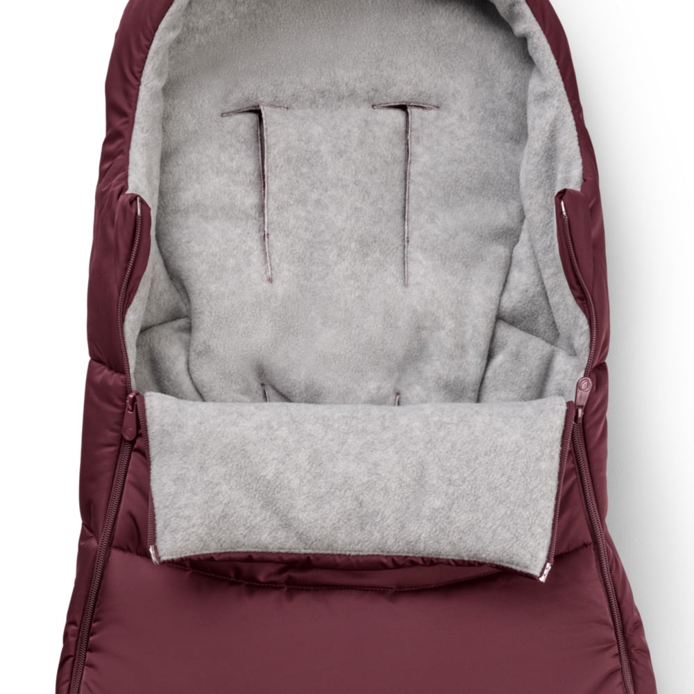 Husa de picioare universala carucior Bugaboo Dark Cherry-Resigilat [3]