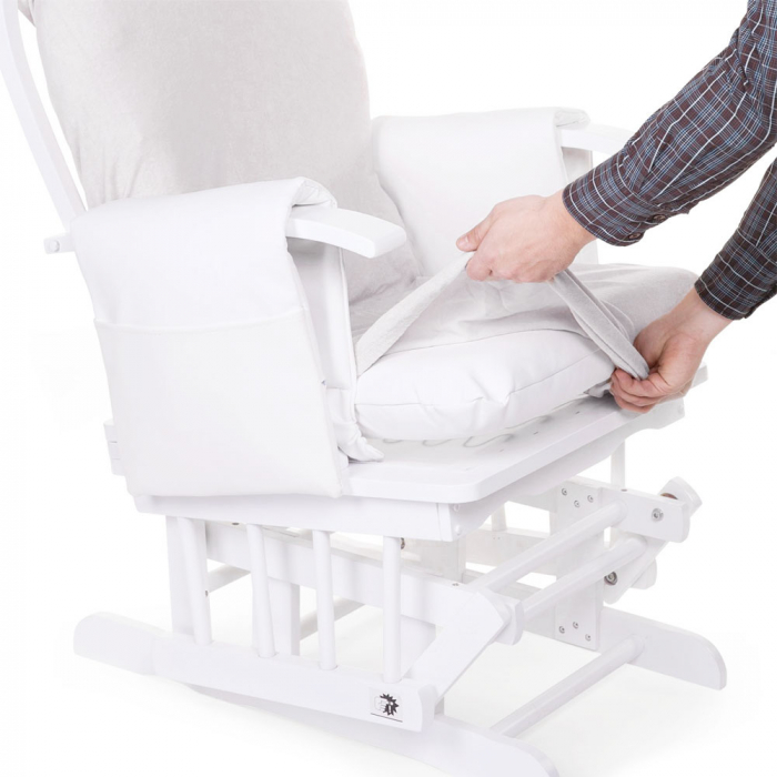 Husa Fotoliu de alaptare Childhome Alb - Resigilat [2]