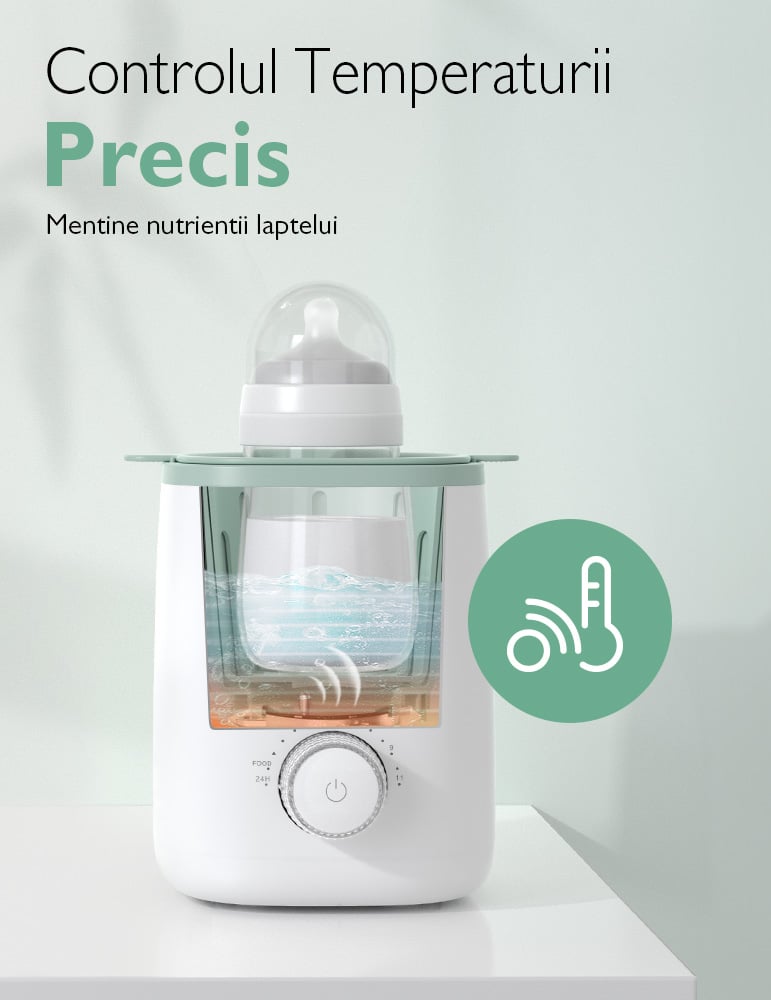 Incalzitor biberoane si mancare Momcozy Nutri Smart Analog [2]