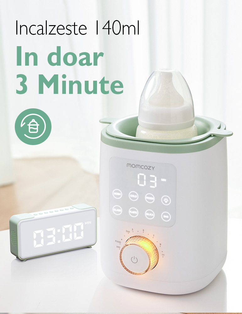 Incalzitor biberoane si mancare Momcozy Nutri Smart Analog [3]