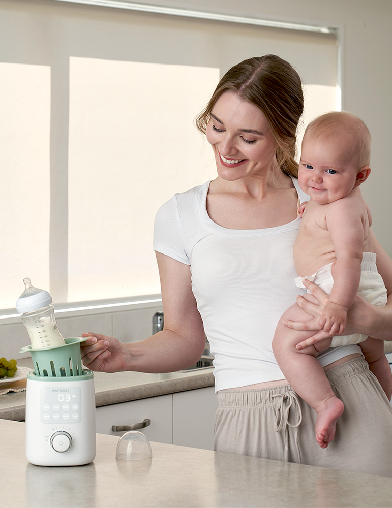 Incalzitor biberoane si mancare Momcozy Nutri Smart Analog [8]