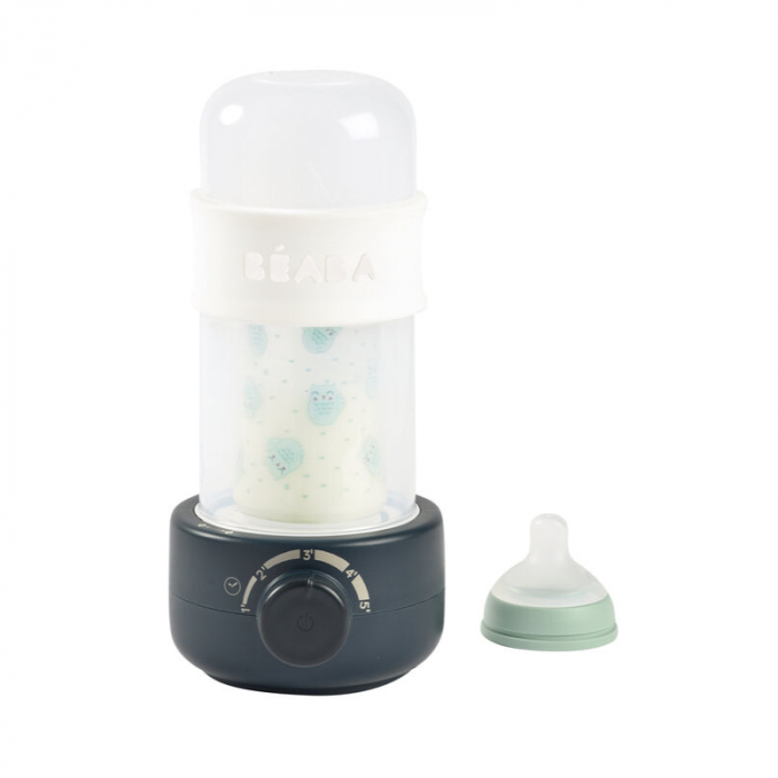 Incalzitor biberoane si sterilizator Beaba BabyMilk Second Night Blue [3]