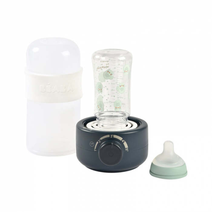 Incalzitor biberoane si sterilizator Beaba BabyMilk Second Night Blue [2]