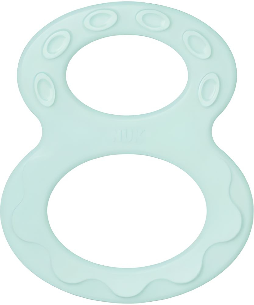 Inele Dentitie Roz/Verde 8 Nuk, Set 2 bucati [2]