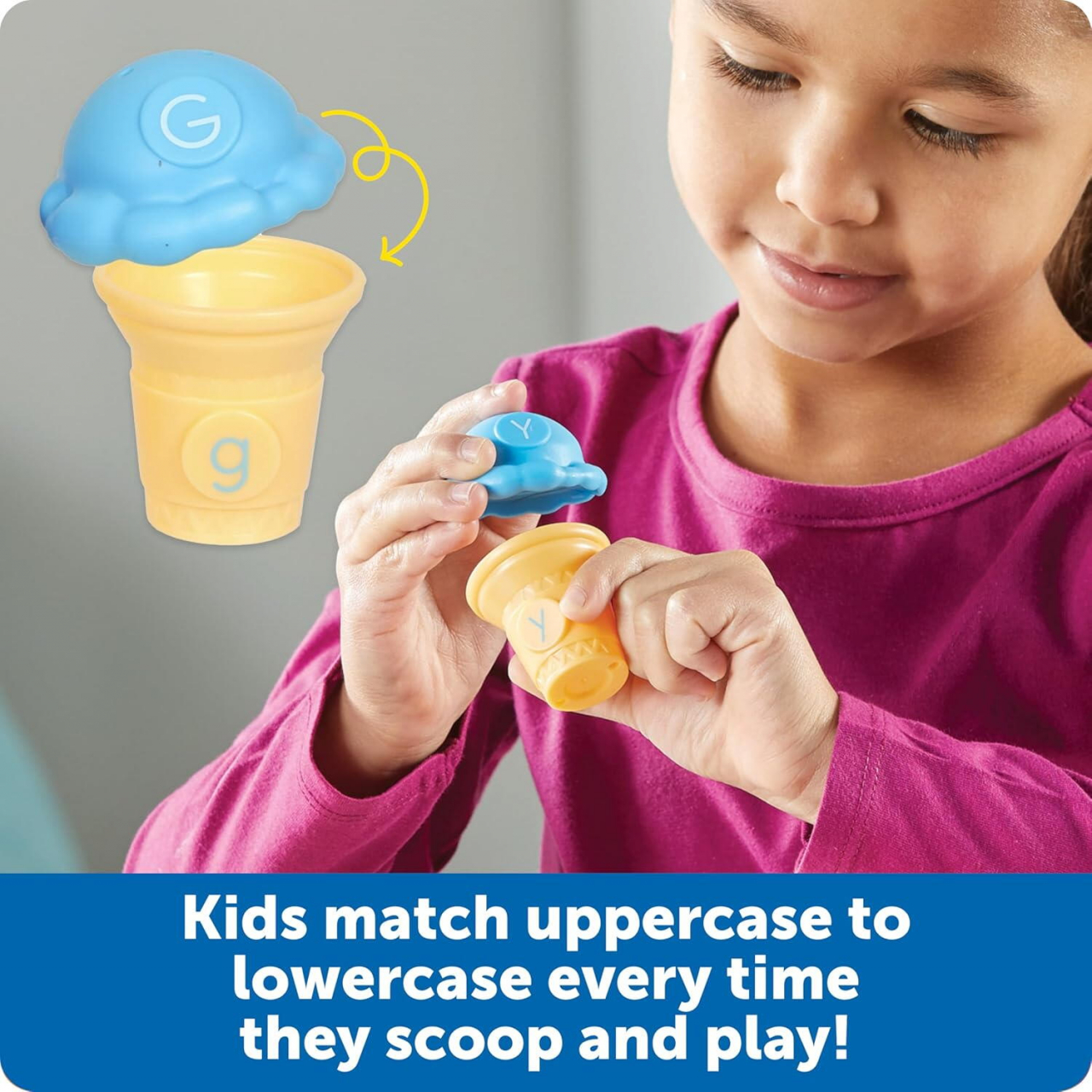 Invata Alfabetul - Inghetate colorate [2]