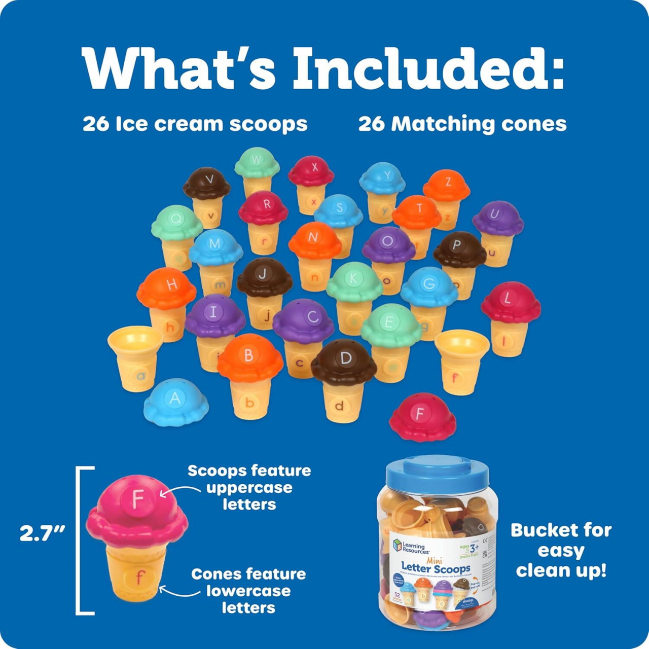 Invata Alfabetul - Inghetate colorate [5]