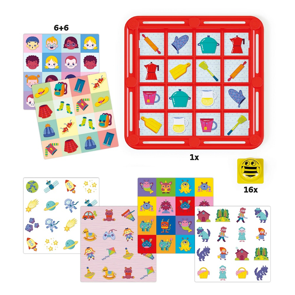 Joc de memorie Quercetti FantaMemo Bee Multipicture [3]