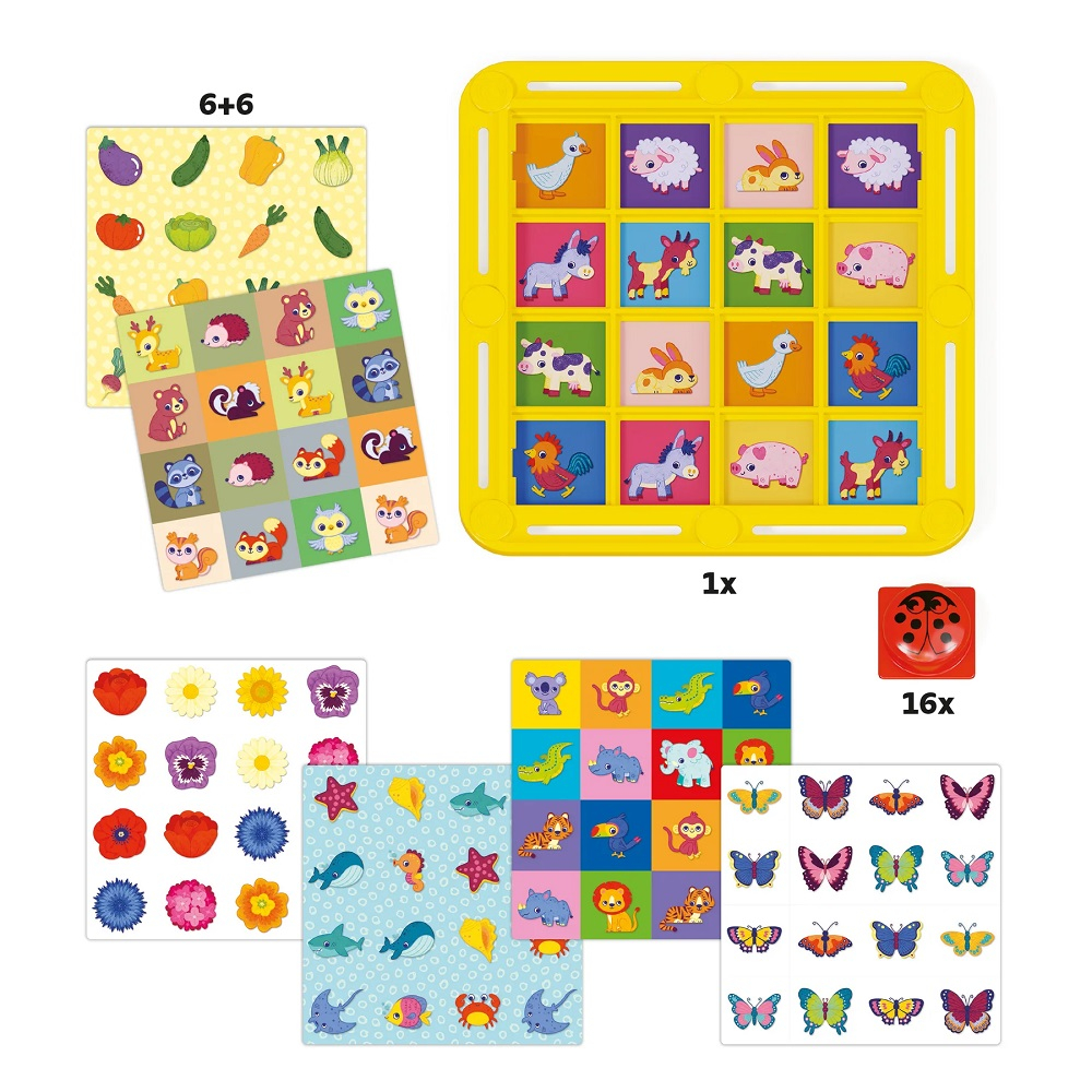 Joc de memorie Quercetti FantaMemo Ladybug Nature [3]