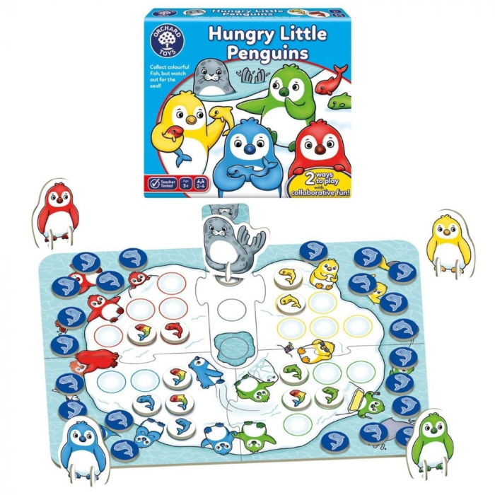 Joc de societate Orchard Toys Hungry Little Penguins [2]