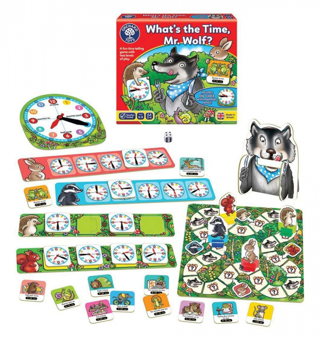 Joc de societate Orchard Toys What's the Time, Mr Wolf [2]