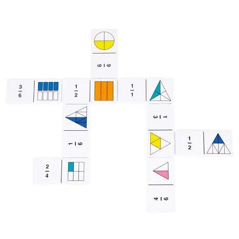 Joc domino - Rainbow Fraction® [2]