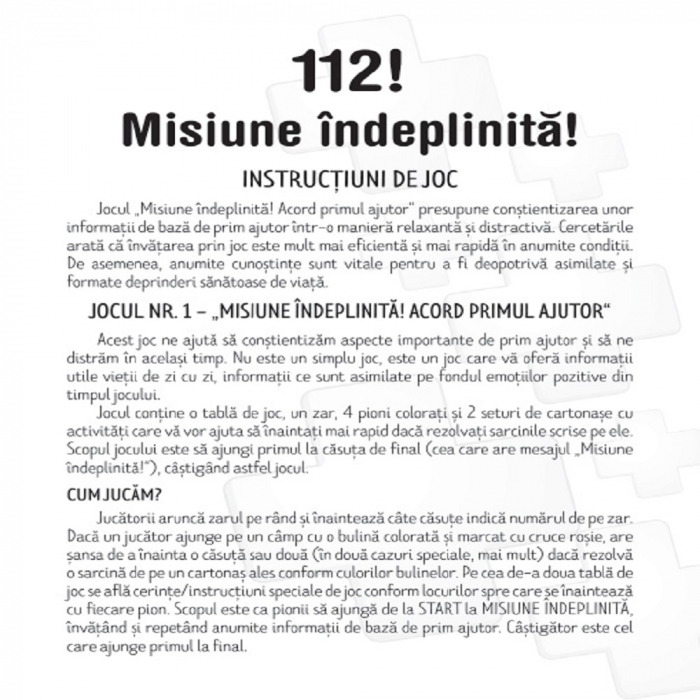 Joc DPH Misiune Indeplinita. Acord Primul Ajutor [3]