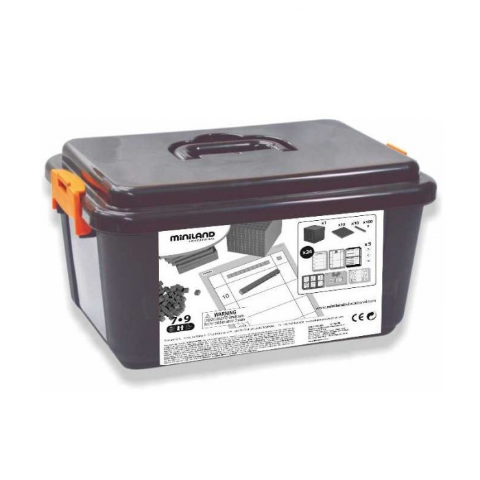 Joc educativ Baza 10 Set 121 piese la cutie  Miniland [2]