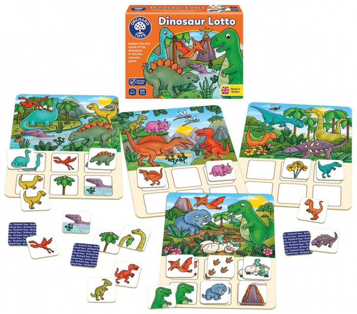 Joc de memorie Dinozaur – Lotto [2]