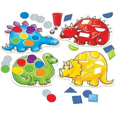 Joc educativ Dinozaurii cu pete Orchard Toys Dotty Dinosaurs [2]