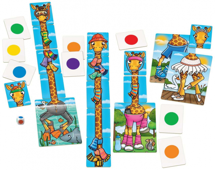 Joc educativ Orchard Toys Giraffes in Scarves [3]