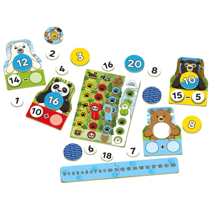 Joc educativ Orchard Toys Numarul Ursuletilor, Number Bears [3]
