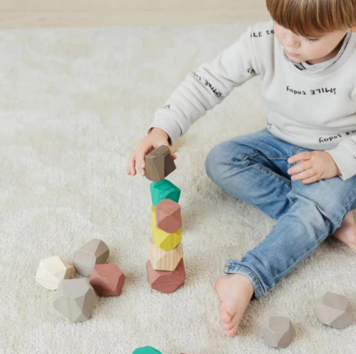 Joc educativ pentru dezvoltarea motricitatii Wood Stones [3]
