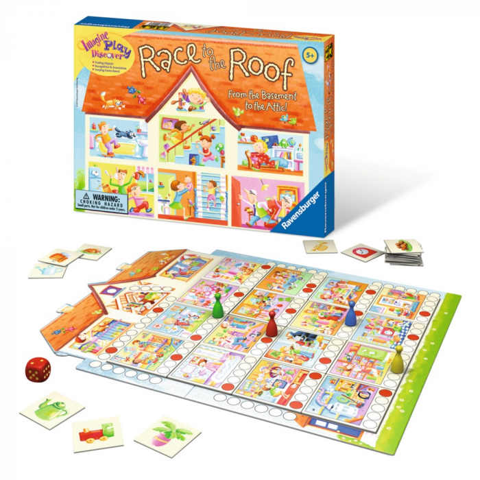 Joc educativ Ravensburger - Cursa Spre Acoperis