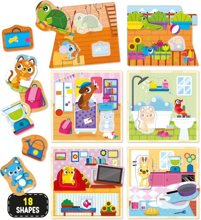 Joc Montessori - Casuta animalutelor [2]