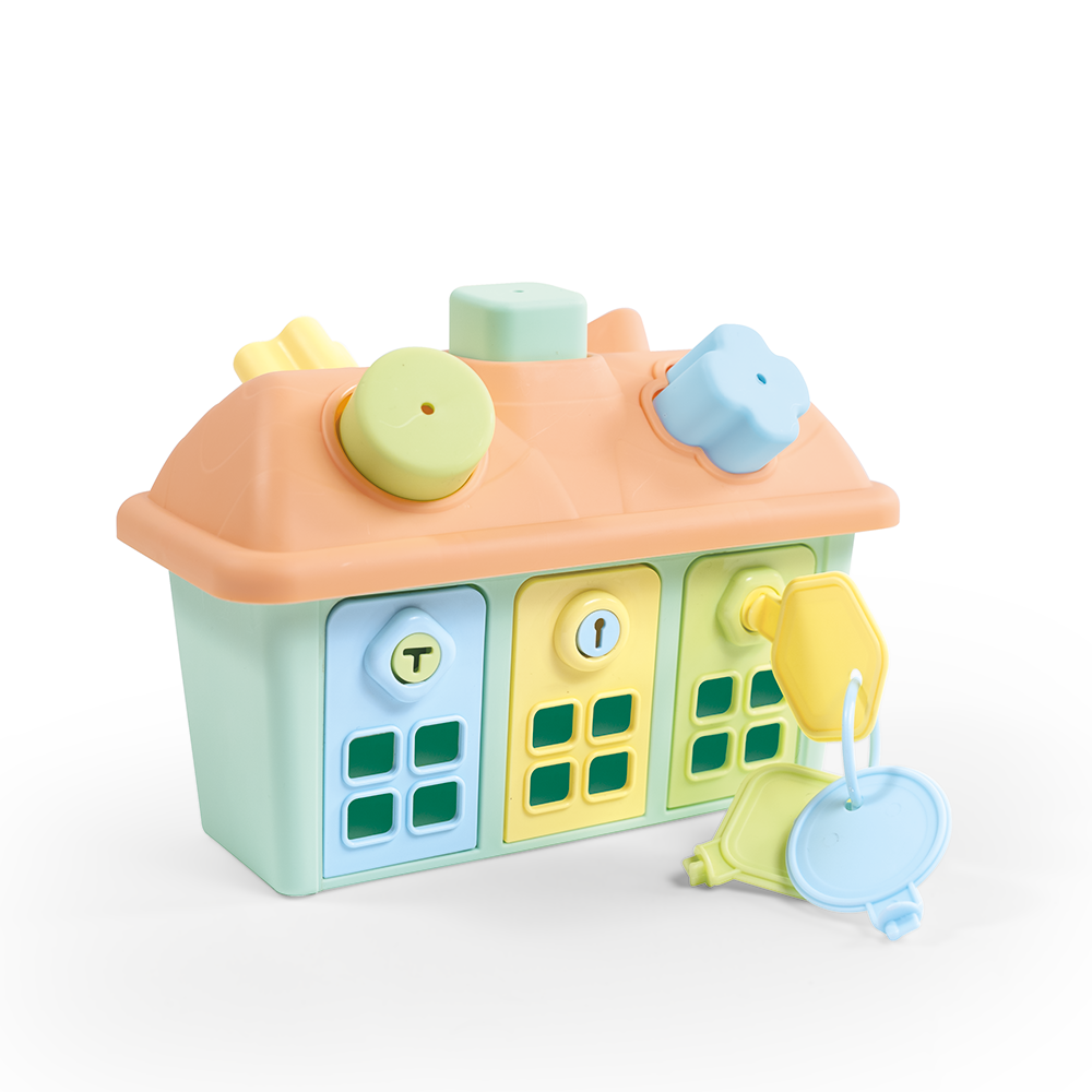 Joc sortare - Casuta pastel cu chei [2]