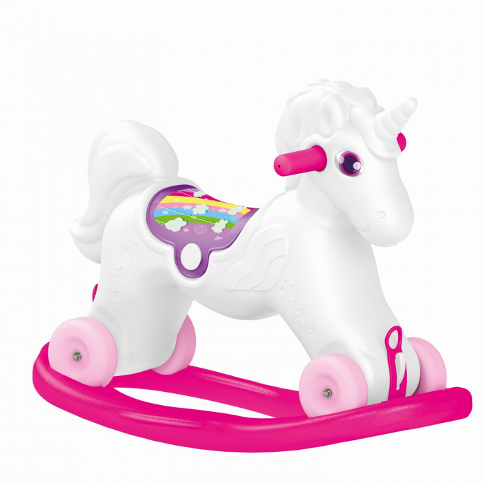 Jucarie 2 in1 - Unicorn balansoar [4]