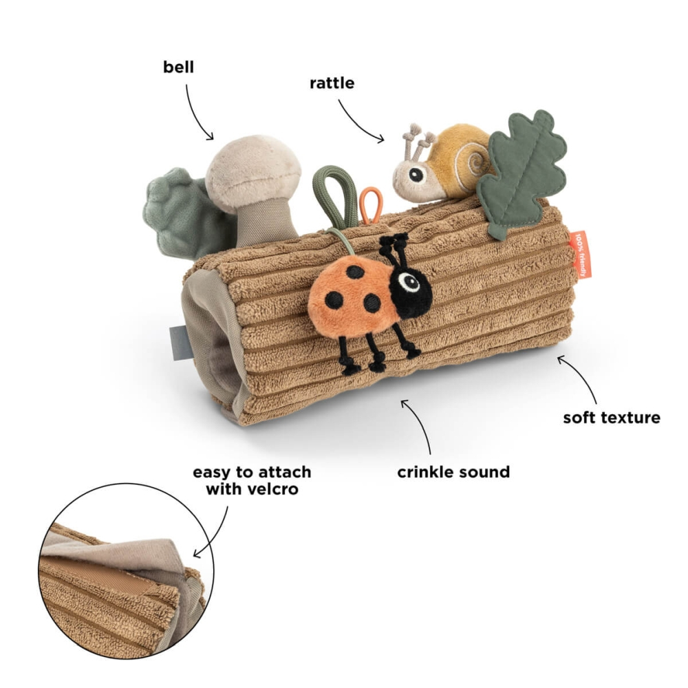 Jucarie cu activitati pentru carucior Done by Deer Tiny Trails Colour Mix [4]