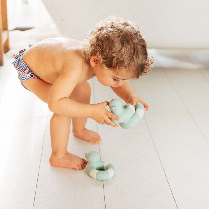 Jucarie de baie Oli and Carol Ratusca salvatoare Flo, Menta [3]