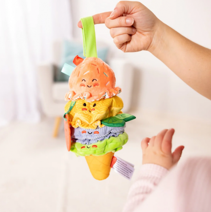 Jucarie de calatorie pentru bebe Inghetata la cornet [2]