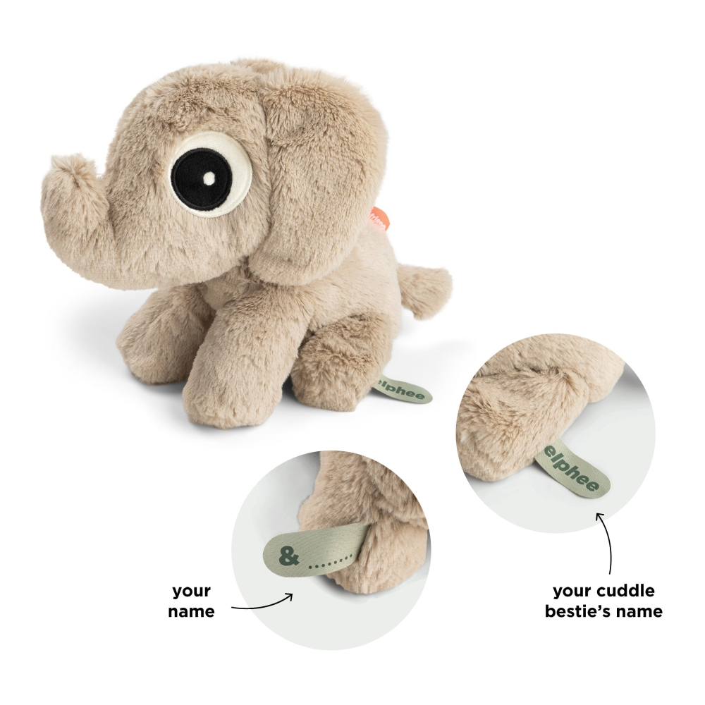 Jucarie de plus Done by Deer Cuddle Bestie Elphee Bej 20 cm [2]