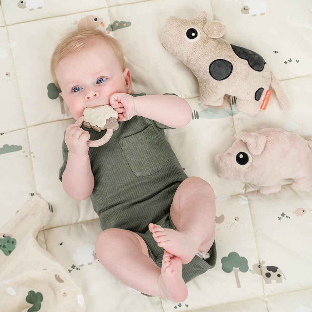 Jucarie de plus Done by Deer Cuddle Cute Dotti Sand [4]
