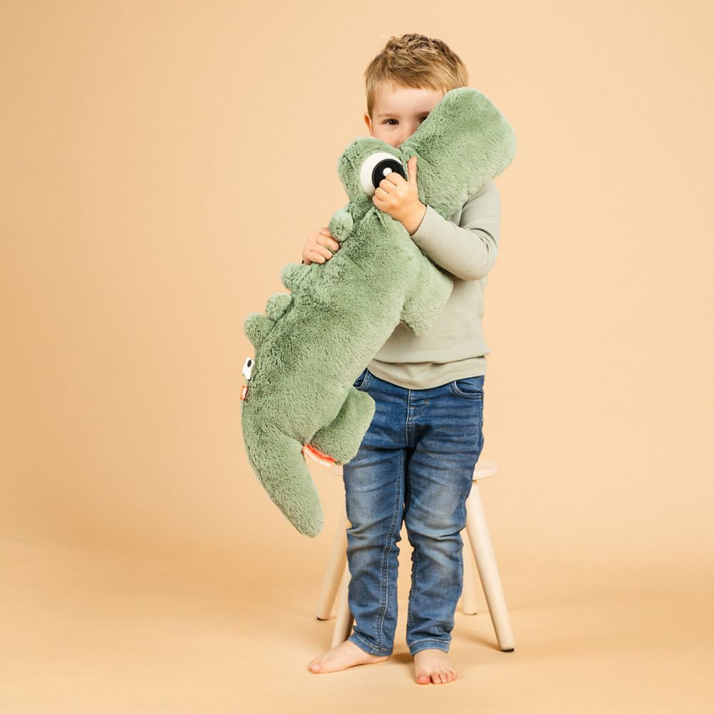 Jucarie de plus Done by Deer Cuddle Friend Croco Green [2]