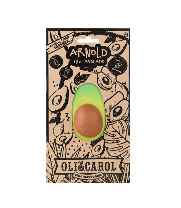 Jucarie dentitie Oli and Carol Arnold Avocado [3]