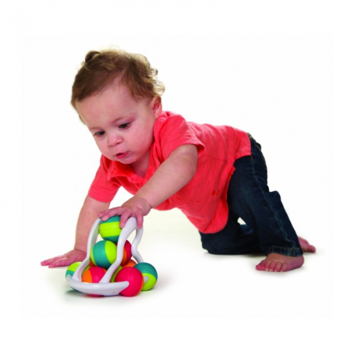 Jucarie distractiva cu bile Rollio - Fat Brain Toys [4]