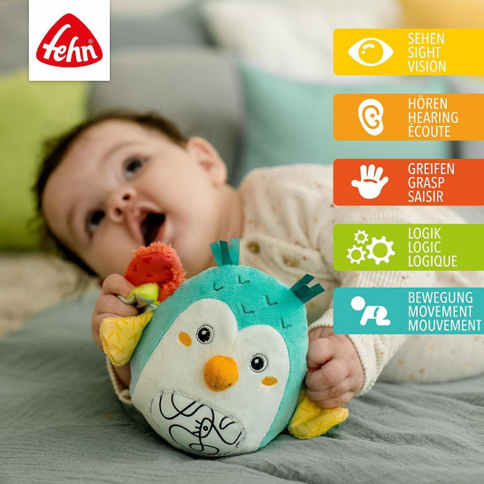 Jucarie Fehn Roly Poly Bufnita [2]