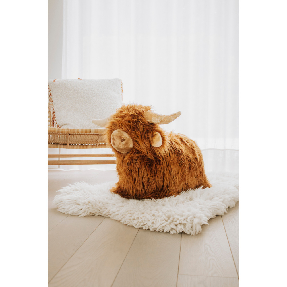 Jucarie gonflabila de sarit Wild & Soft Soft Bouncy Vaca Highland [8]