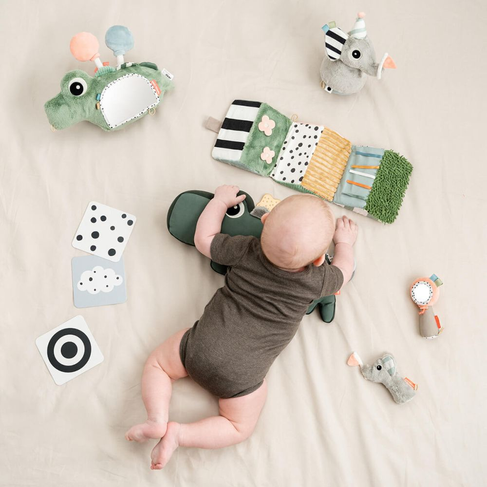 Jucarie interactiva Done by Deer care revine in pozitie verticala Elefant [3]