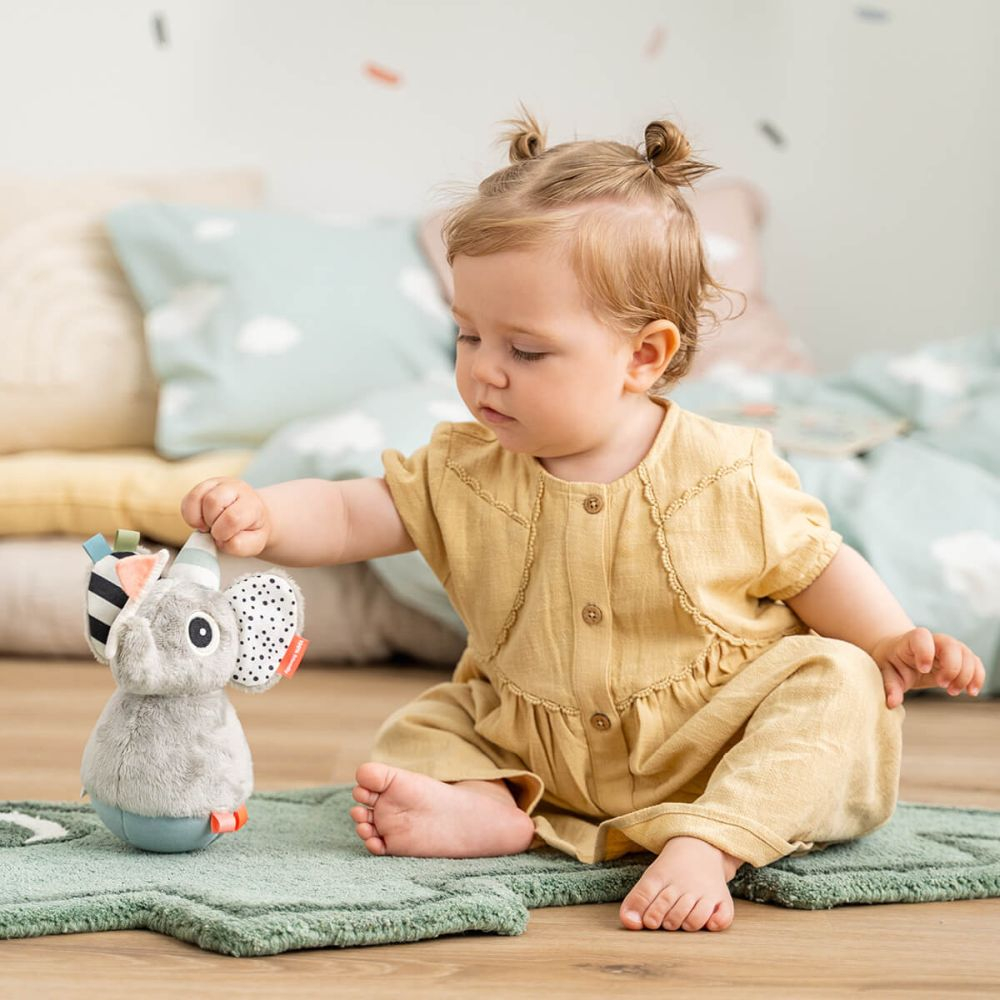 Jucarie interactiva Done by Deer care revine in pozitie verticala Elefant [4]