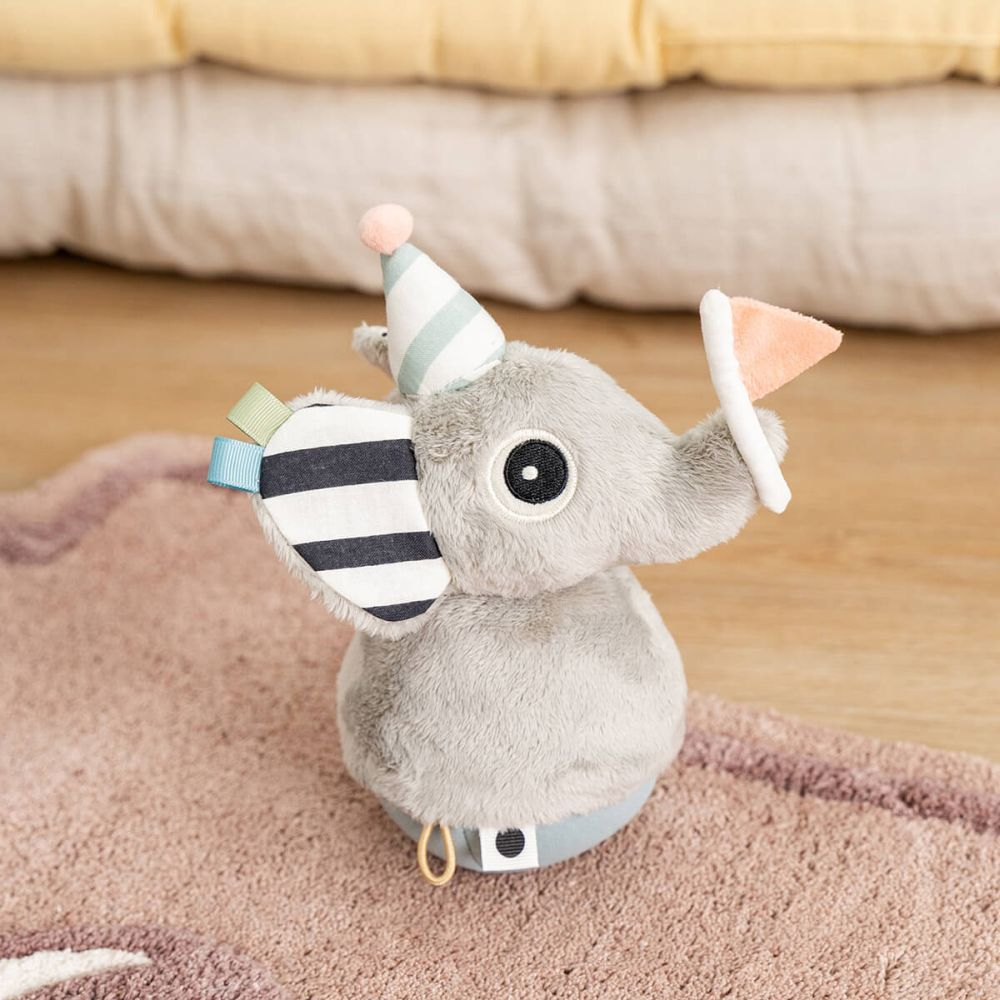 Jucarie interactiva Done by Deer care revine in pozitie verticala Elefant [5]