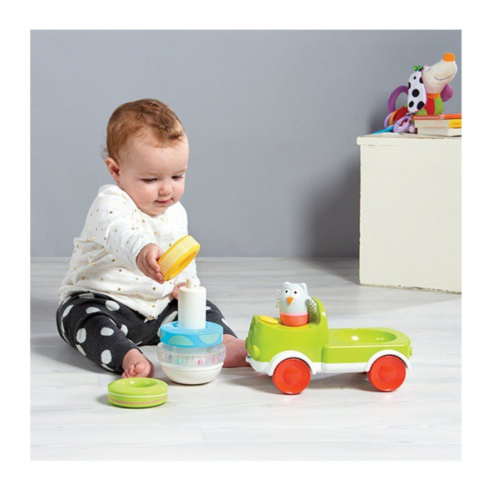 Jucarie multifunctionala - Camionul piramida Taf Toys [3]