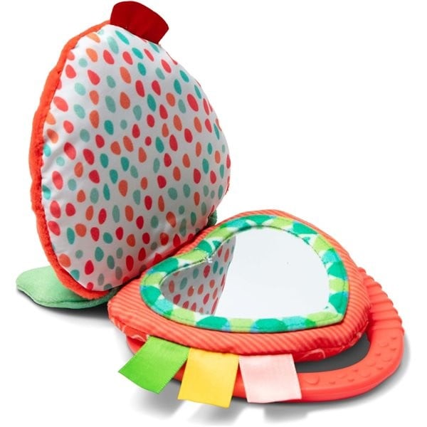 Jucarie multisenzoriala pentru bebelusi Capsunica, 18 cm [2]