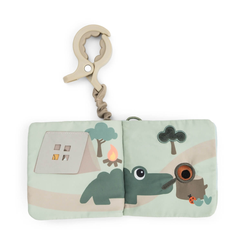 Jucarie senzoriala carticica de activitati To Go Done by Deer Tiny Trails Colour Mix [4]